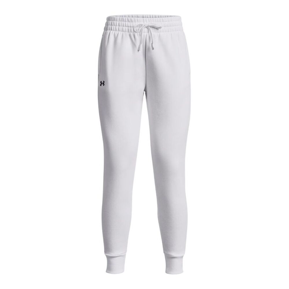 Under Armour Womens/Ladies Rival Tapered Sweatpants / White